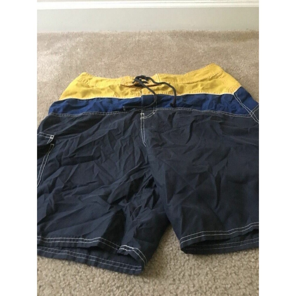Old Navy Men's Large Swim Shorts Trunks Drawstring Multicolor Swim Wear